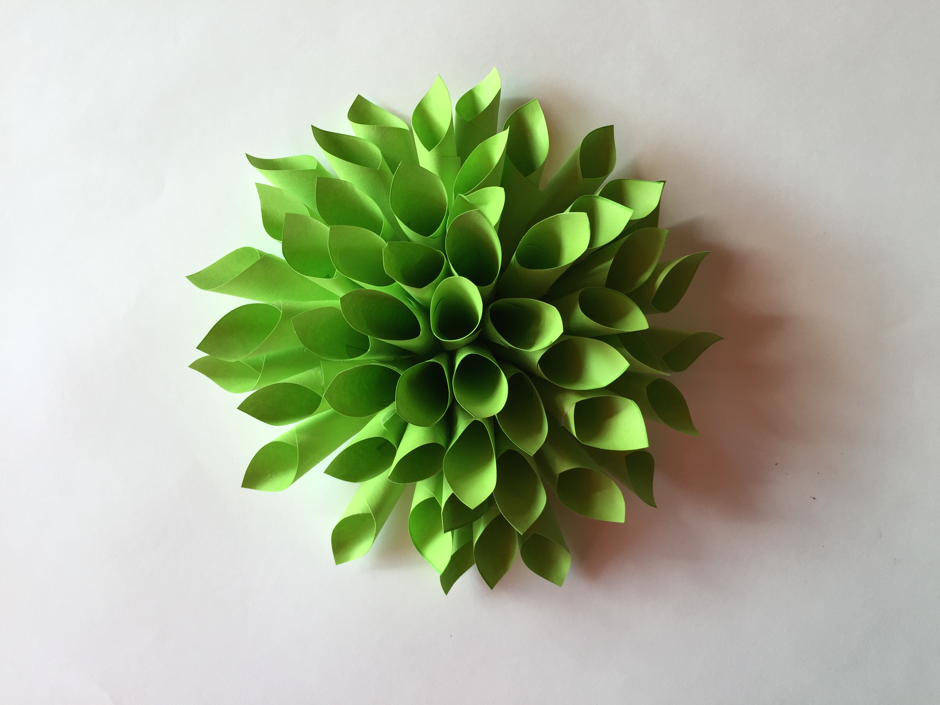 Como hacer una flor de papel