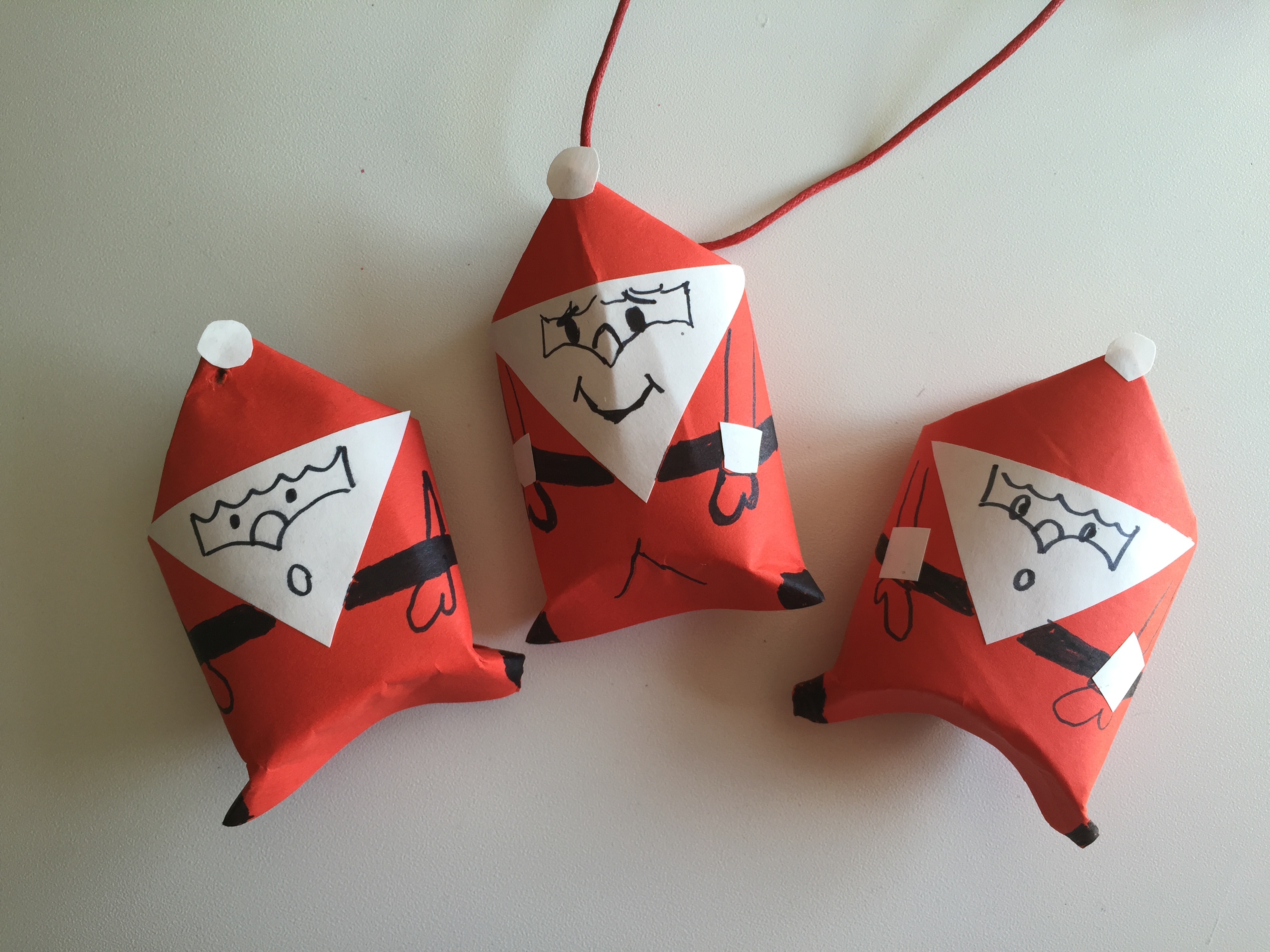 Papa Noel rollo papel higiénico