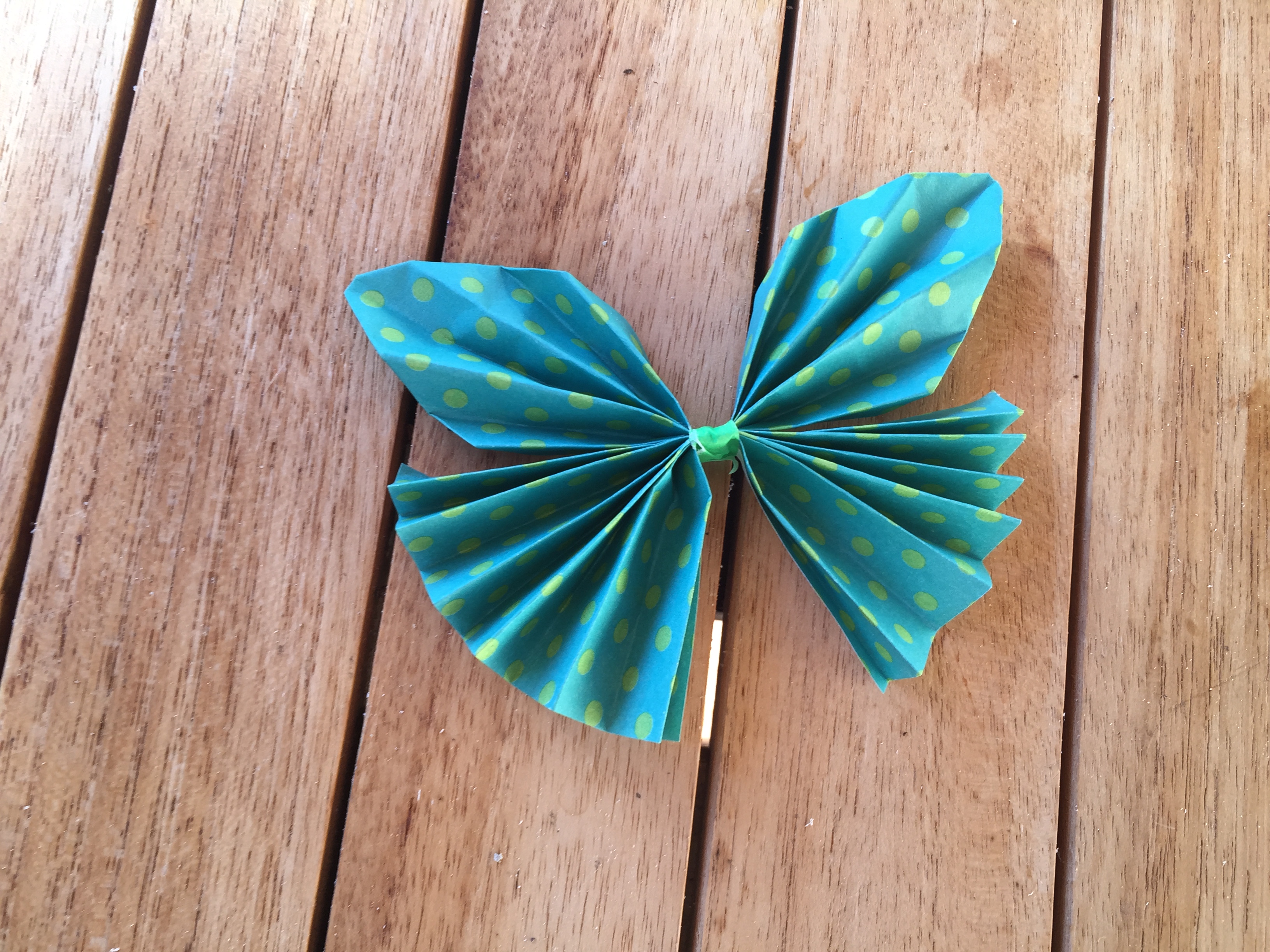 Mariposa de origami paso a paso