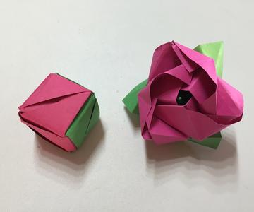 Como Hacer Una Rosa En Origami Flores De Papel