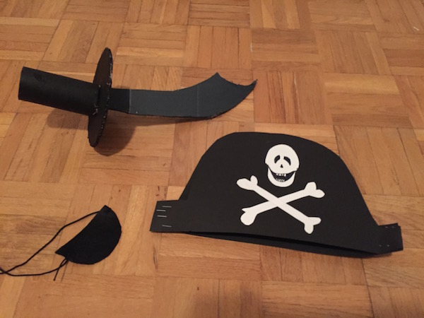Disfraces de piratas para niños