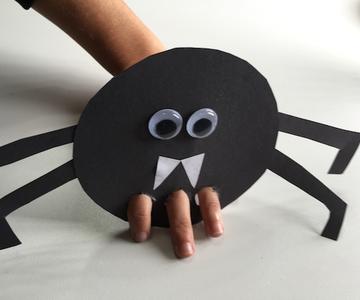 Cómo hacer una araña de papel