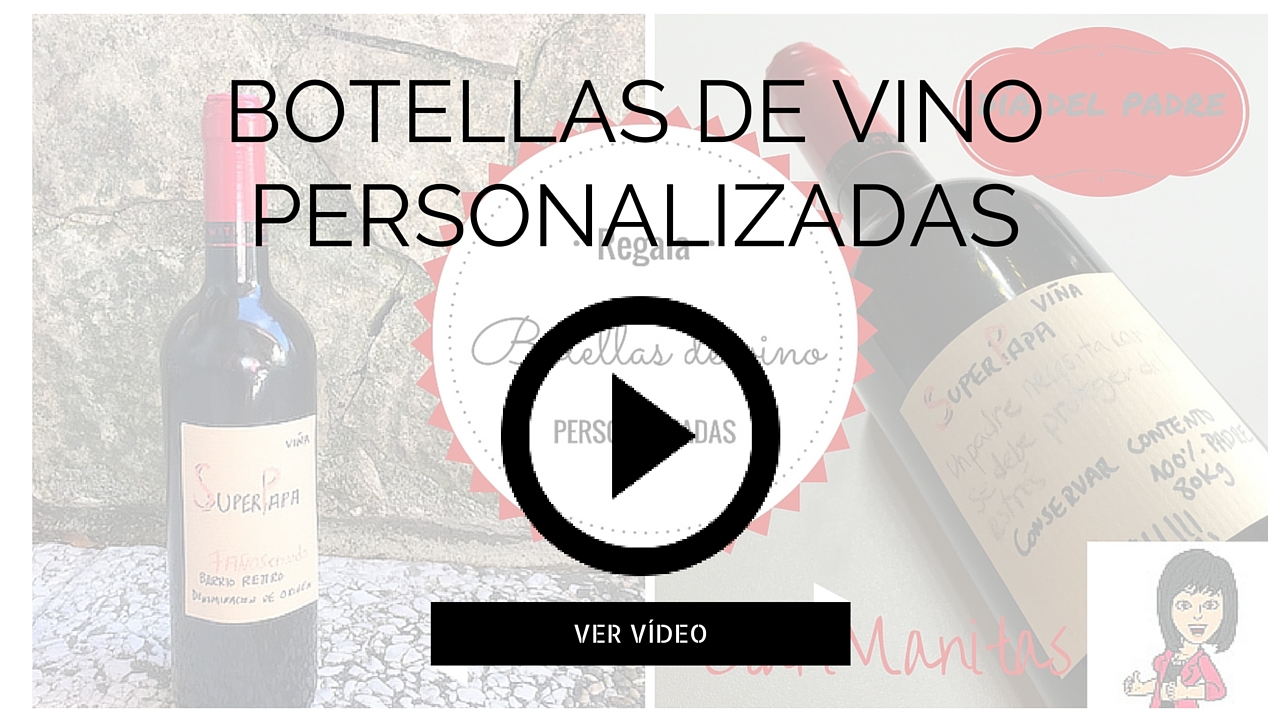 botellas de vino personalizadas