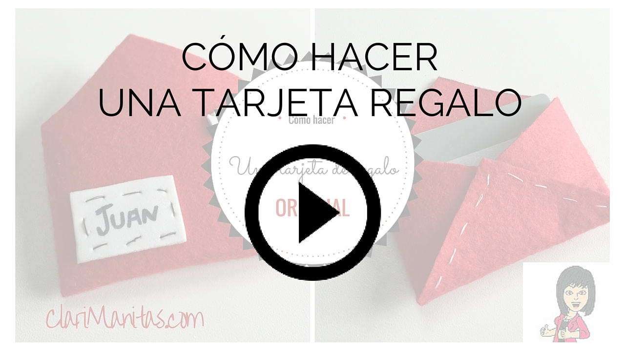 como hacer una tarjeta de regalo