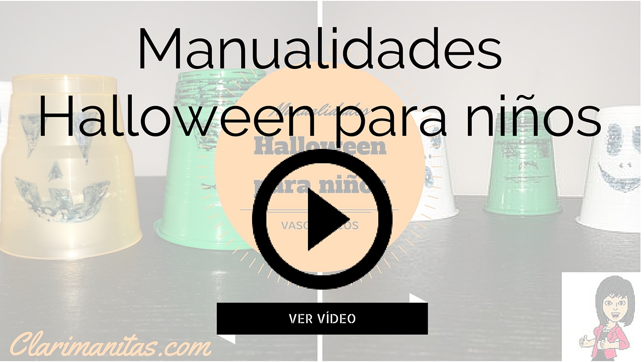 manualidades para halloween para niños