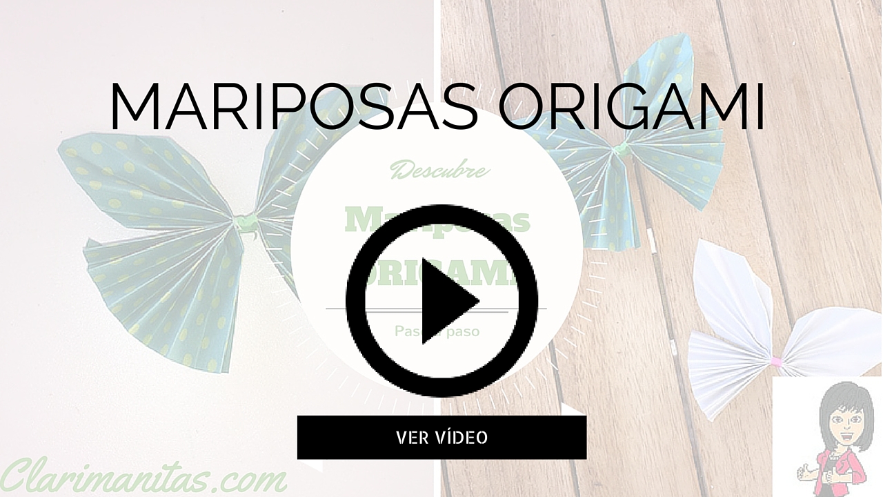 mariposa origami paso a paso