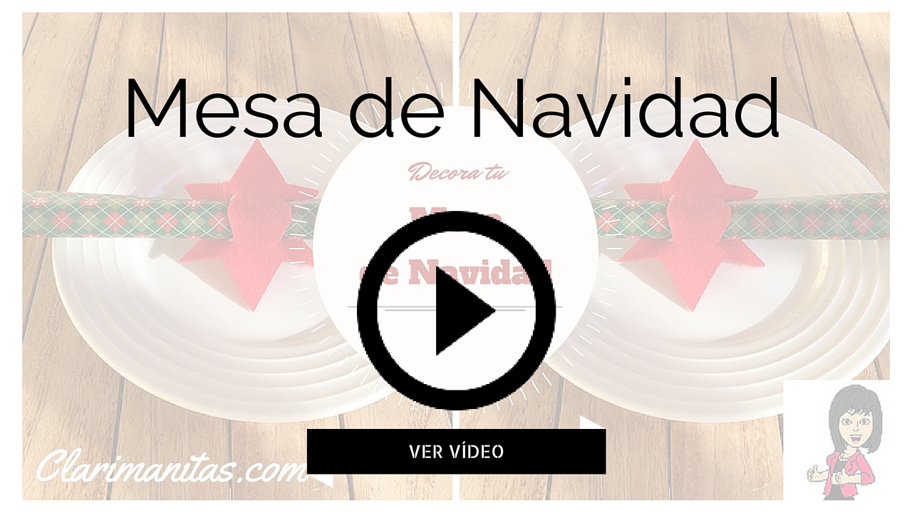 mesa de navidad