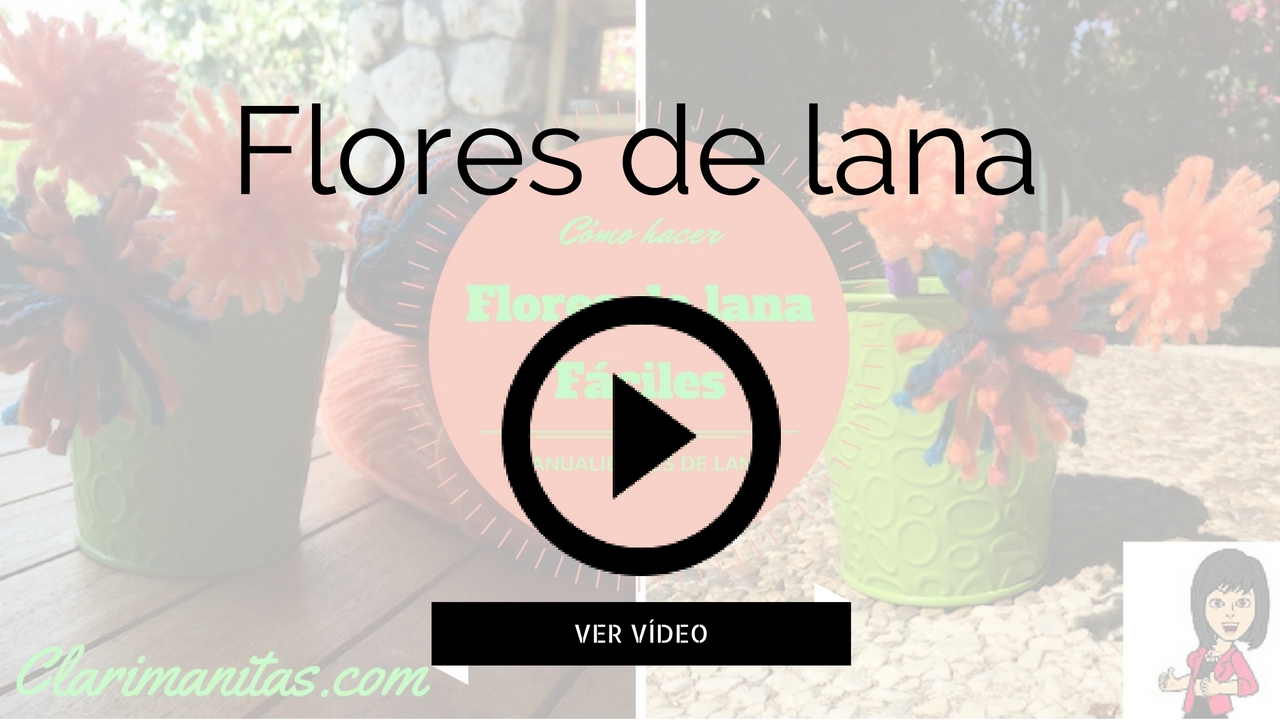 flores de lana