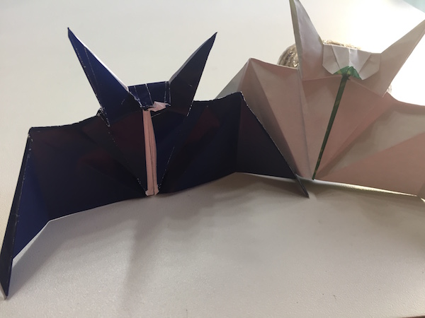 murcielagos de papel