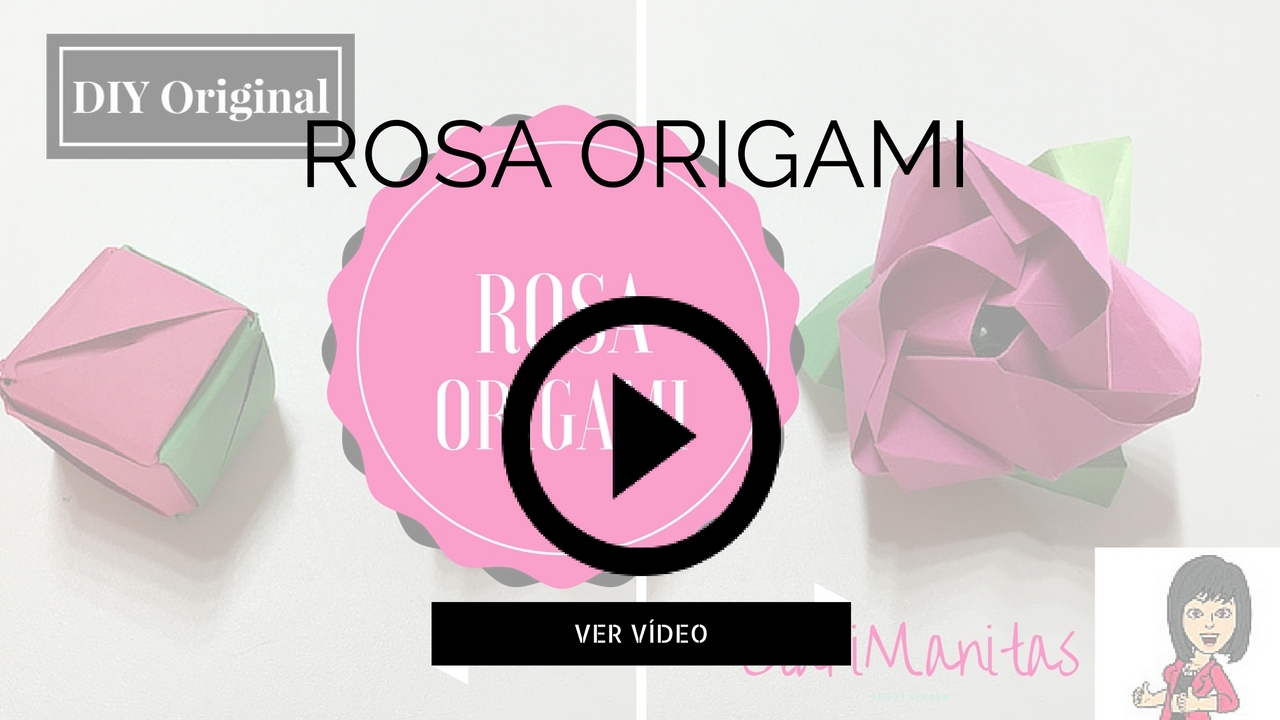 Rosa origami