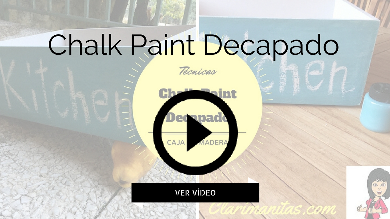 chalk paint decapado