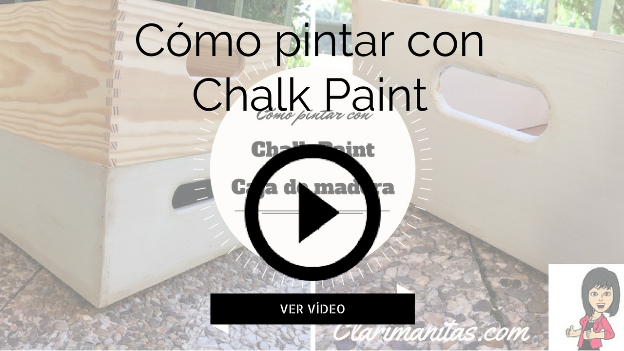 como pintar con chalk paint