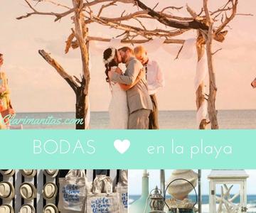 Decoración Bodas en la playa