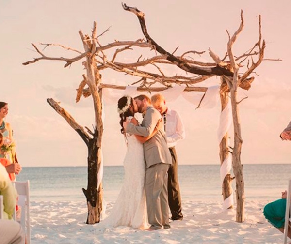 bodas en la playa