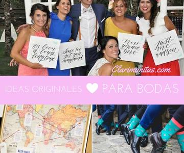 Ideas originales para bodas