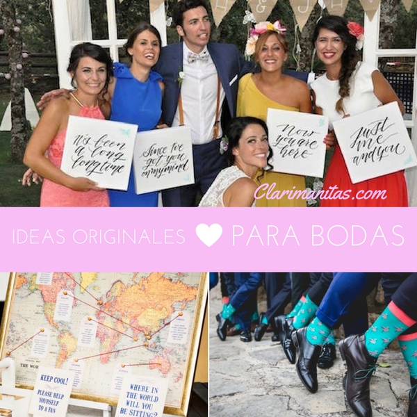 Ideas originales para bodas