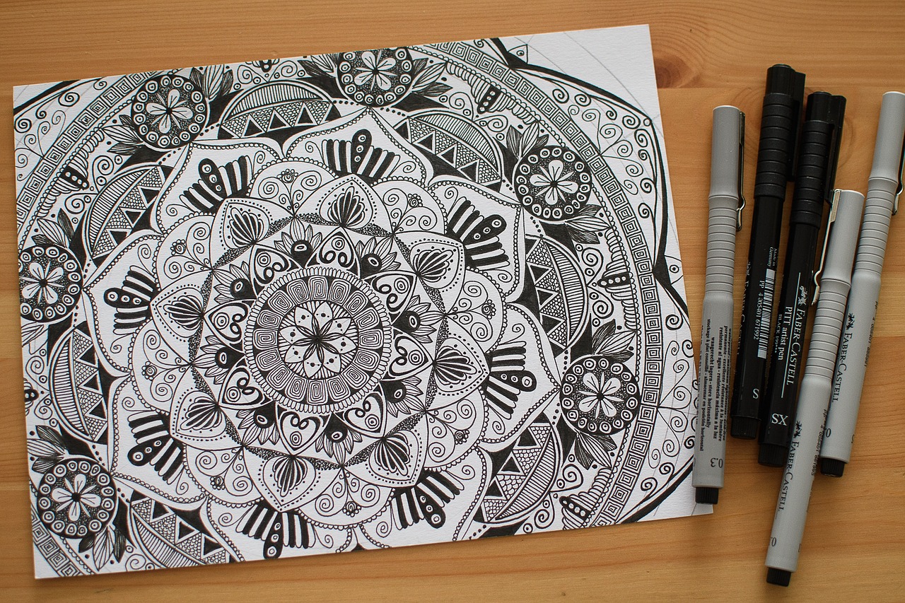 ¿Qué es el zentangle y para qué se utiliza?