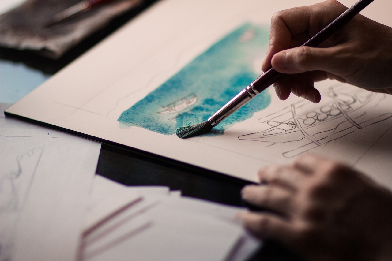 ¿Cómo se llama lo que usan los pintores para pintar?