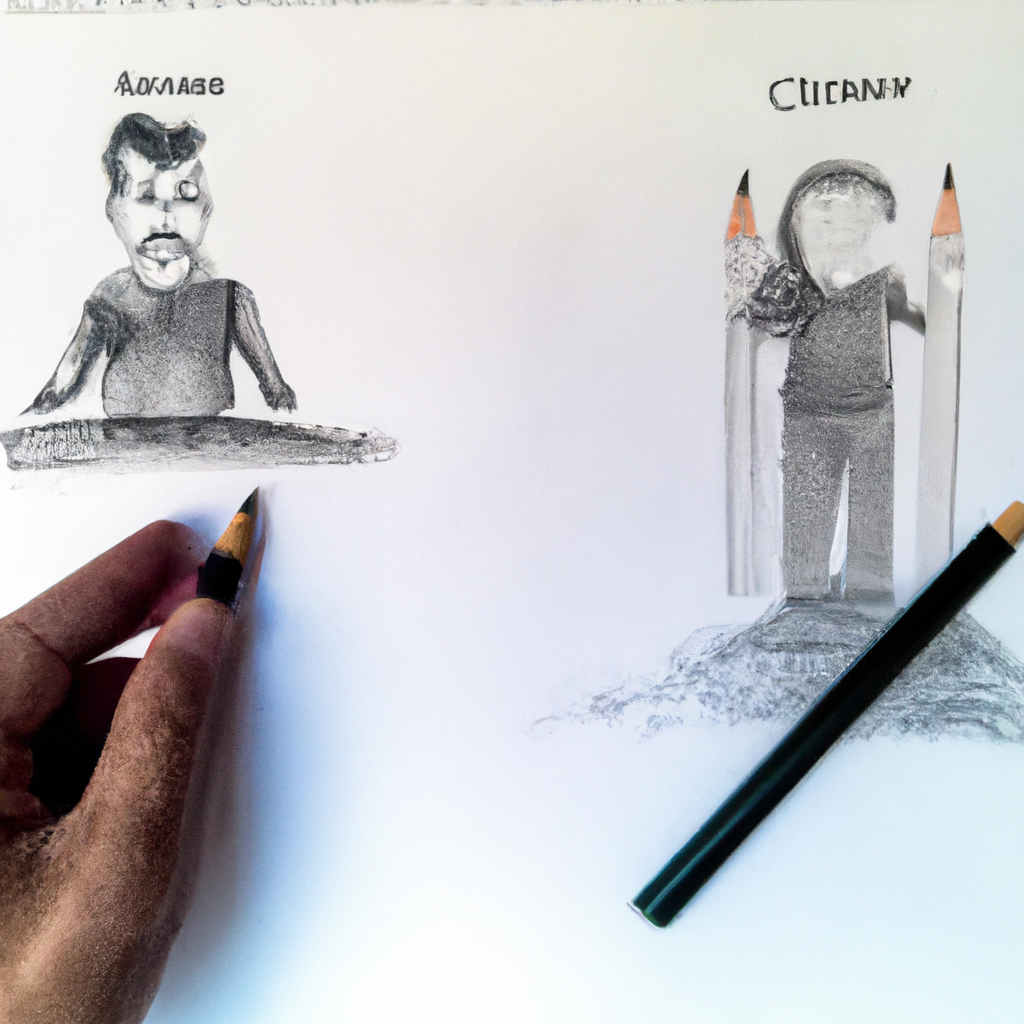 ¿Qué diferencia hay entre el lápiz y el carboncillo?