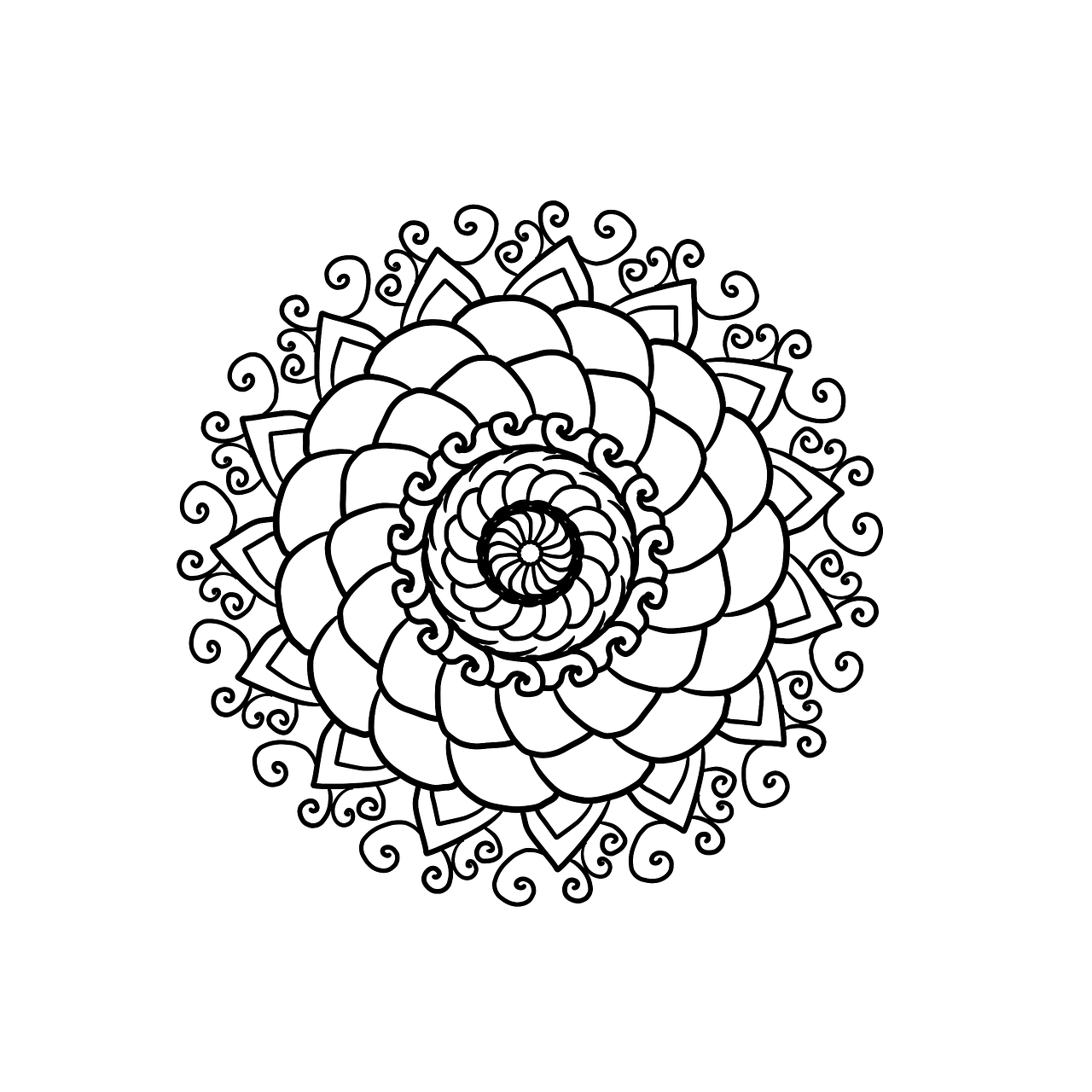 ¿Cómo se hace el arte Zentangle?