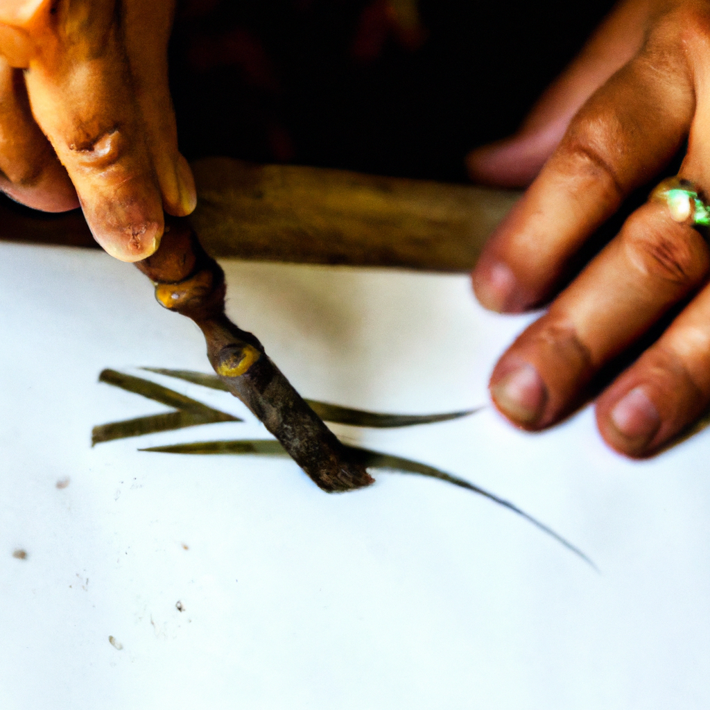 ¿Cuál es el origen del pirograbado?